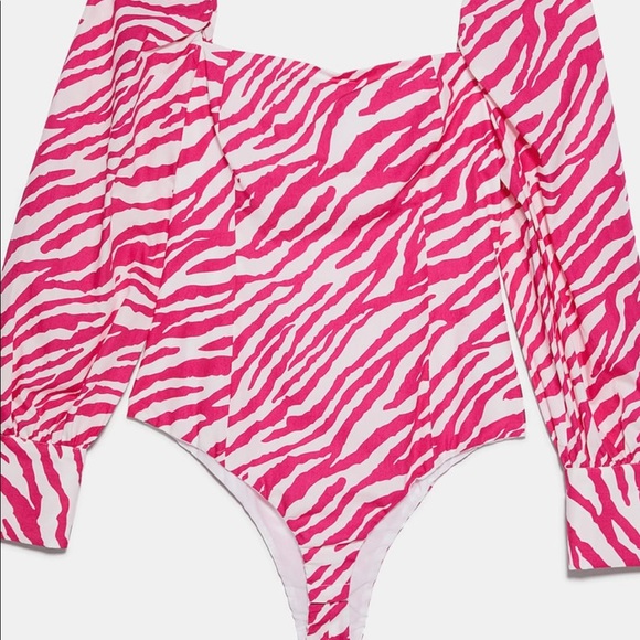 Animal print bodysuit TRF - Picture 14 of 16